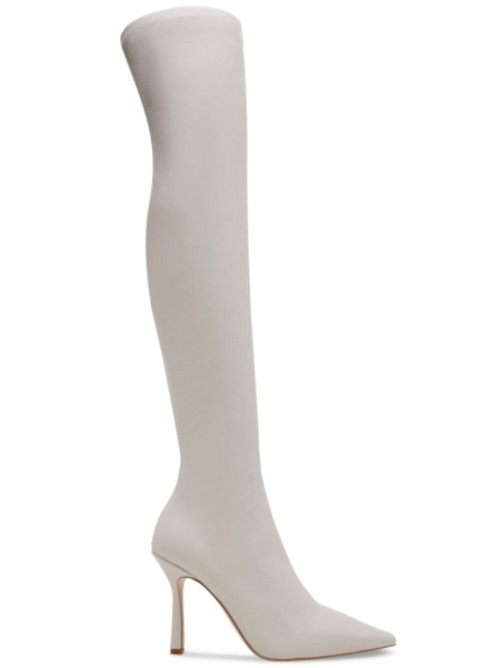Steve Madden Women's Lorinda Over-the-Knee Stretch Boots - Bone - Picture 2 of 5